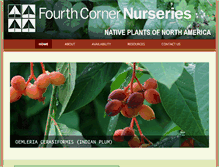 Tablet Screenshot of fourthcornernurseries.com